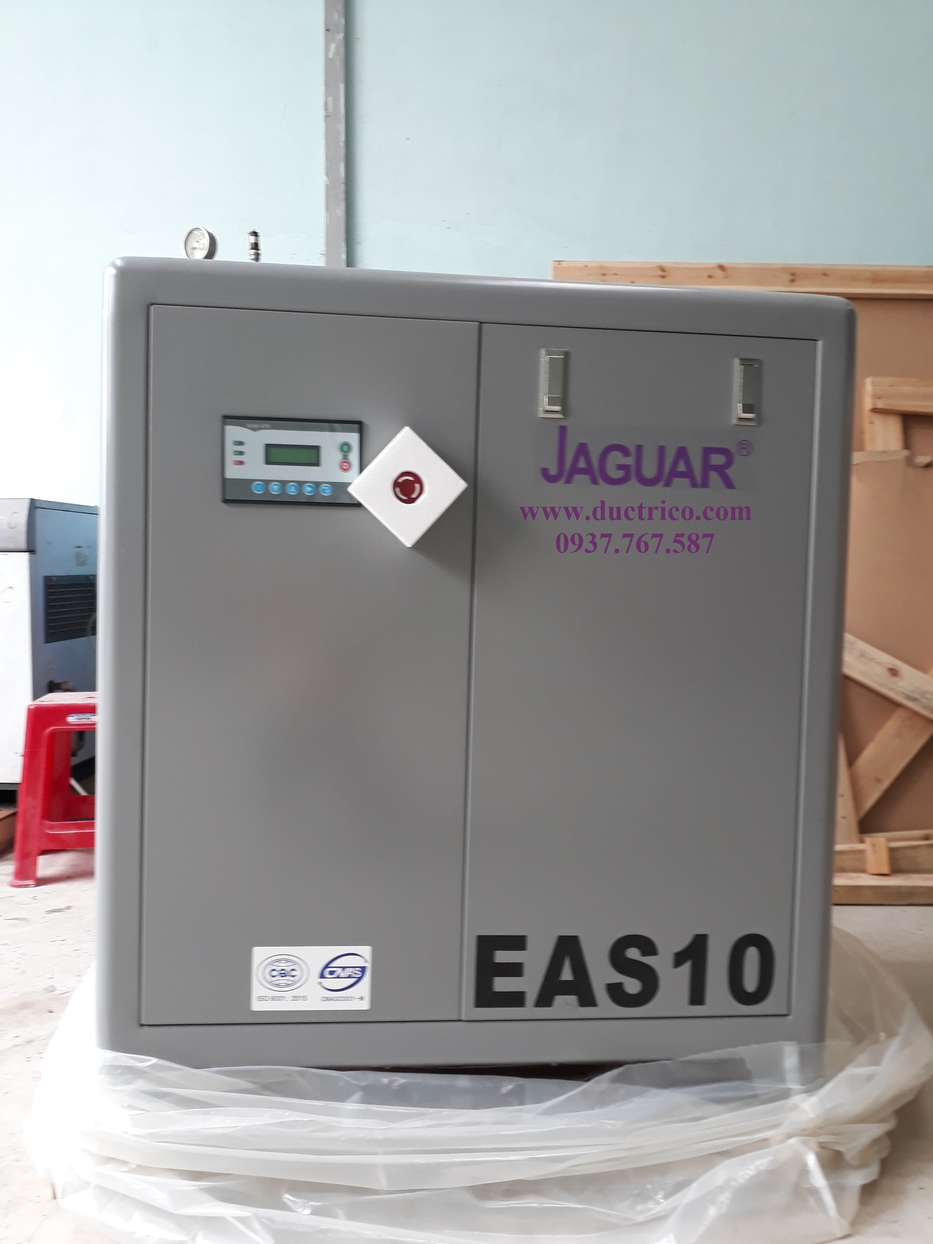 MÁY NÉN KHÍ TRỤC VÍT ÁP CAO 10HP, 15BAR