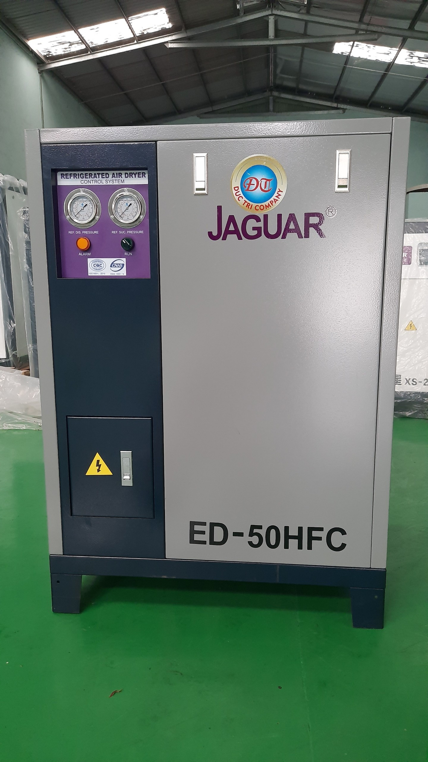 MÁY SẤY KHÍ JAGUAR ED-50HFC – DÙNG CHO MÁY NÉN KHÍ 50HP