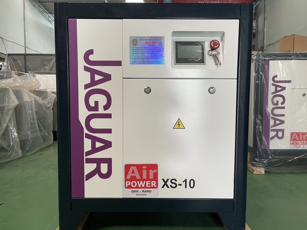 MÁY NÉN KHÍ TRỤC VÍT BIẾN TẦN JAGUAR XS10 – 10HP