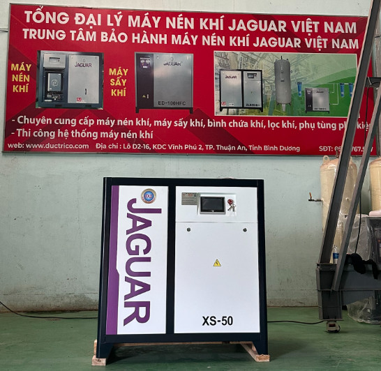 MÁY NÉN KHÍ TRỤC VÍT BIẾN TẦN JAGUAR 37KW/50HP XS50
