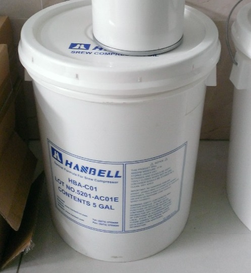 Dầu máy nén khí hiệu Hanbell