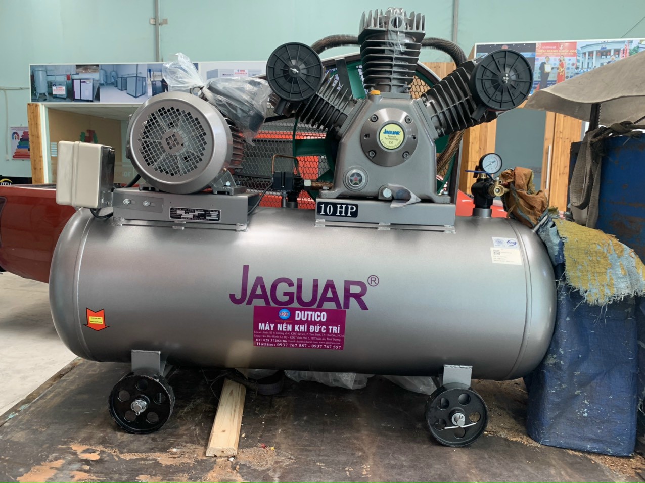 MÁY NÉN KHÍ PISTON JAGUAR 10HP